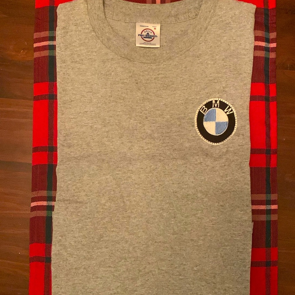 Rare! Vintage Embroidered Bmw Logo T Shirt - Gem